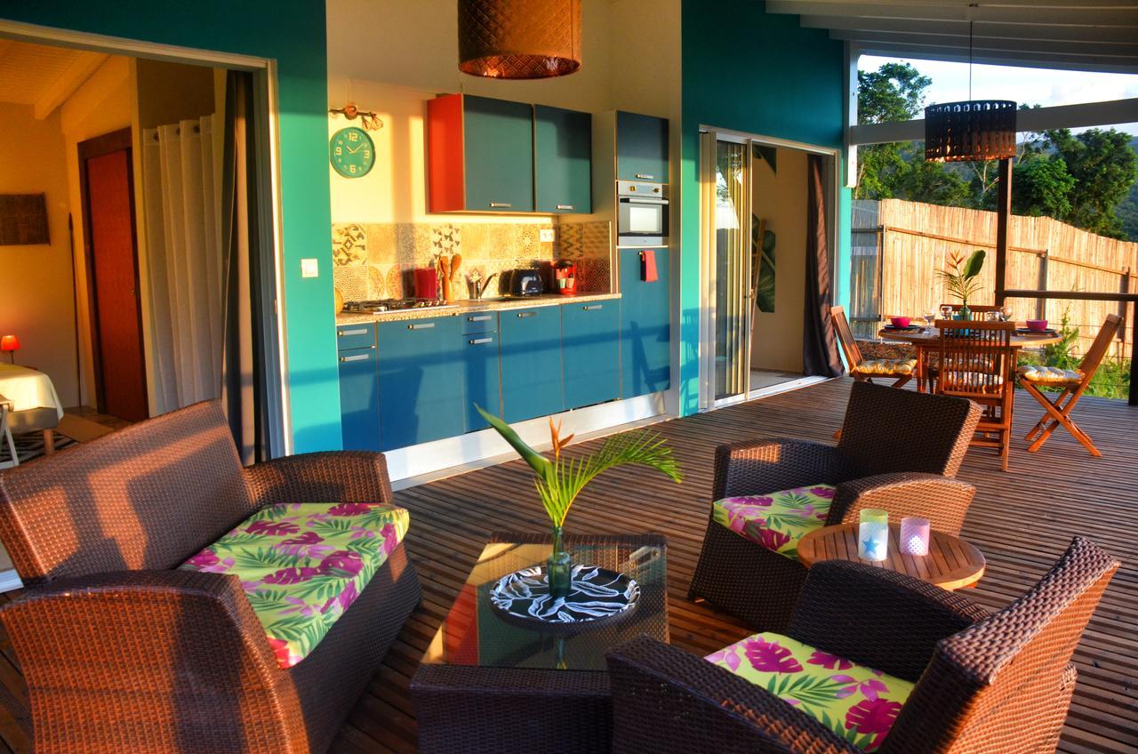 Villa Du Côté de Chez Swann Deshaies Exterior foto