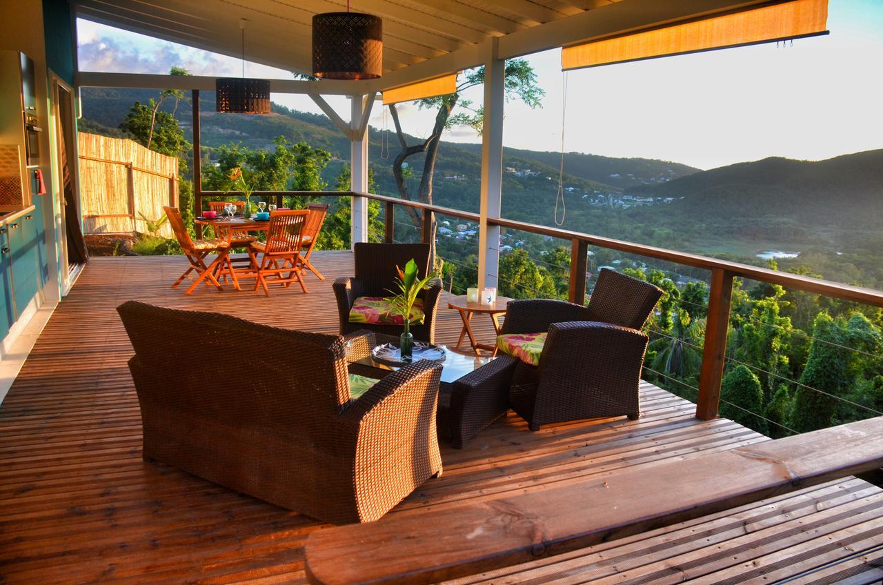 Villa Du Côté de Chez Swann Deshaies Exterior foto